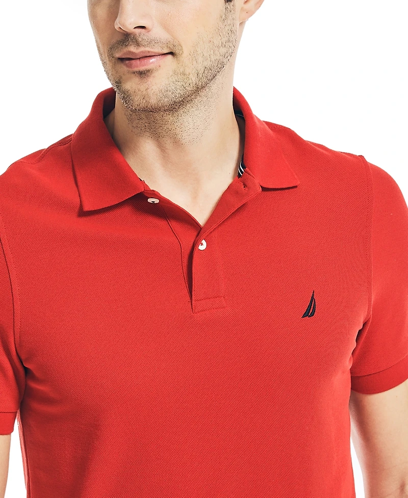 Nautica Men's Sustainably Crafted Slim-Fit Deck Polo Shirt