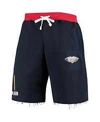 Men's Zion Williamson Navy New Orleans Pelicans Name Number Shorts