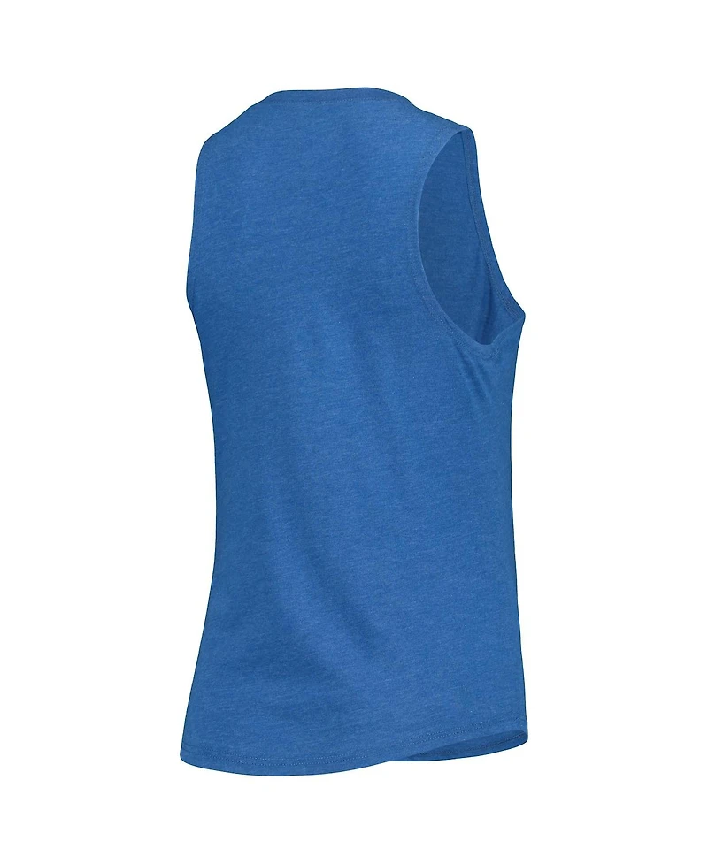 Women's Concepts Sport Gray, Royal Los Angeles Dodgers Meter Muscle Tank Top and Pants Sleep Set