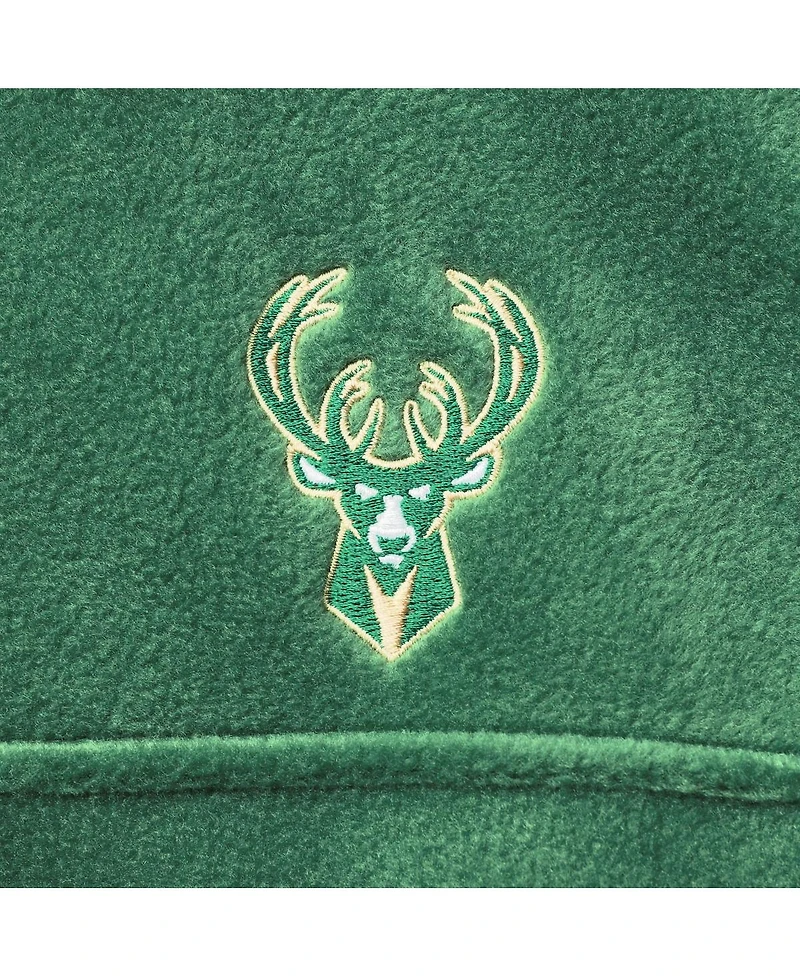 Men's Columbia Milwaukee Bucks Hunter Green Flanker Full-Zip Jacket