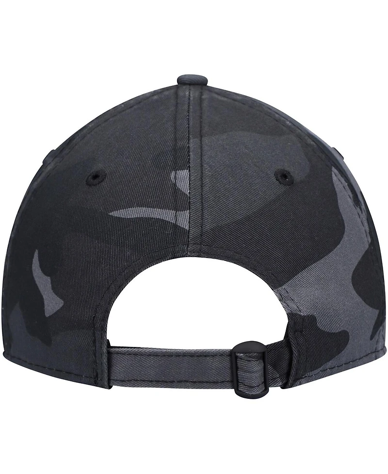 Men's New Era Charcoal Cleveland Browns Camo Core Classic 2.0 9Twenty Adjustable Hat