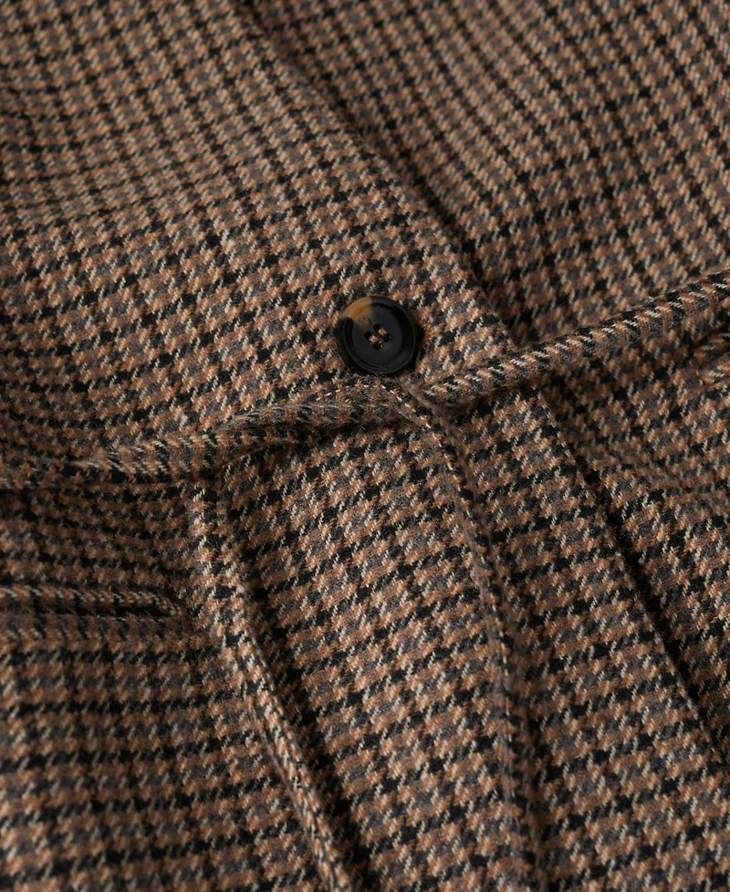 Mango Women's Belt Check Blazer