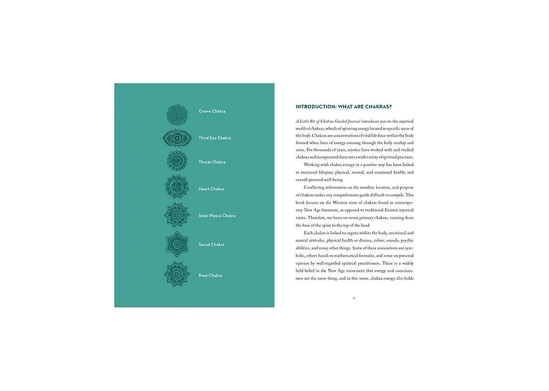 A Little Bit of Chakras Guided Journal
