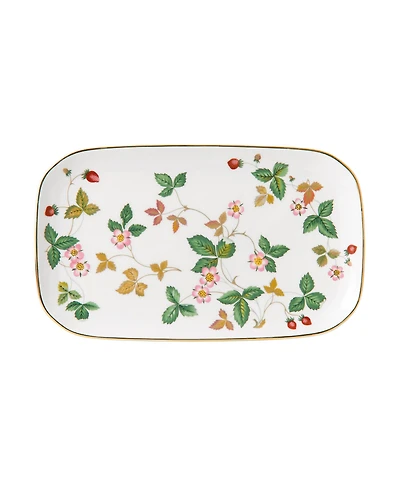 Wedgewood Wild Strawberry Sandwich Tray