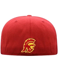 Men's Top of the World Cardinal Usc Trojans Team Color Fitted Hat