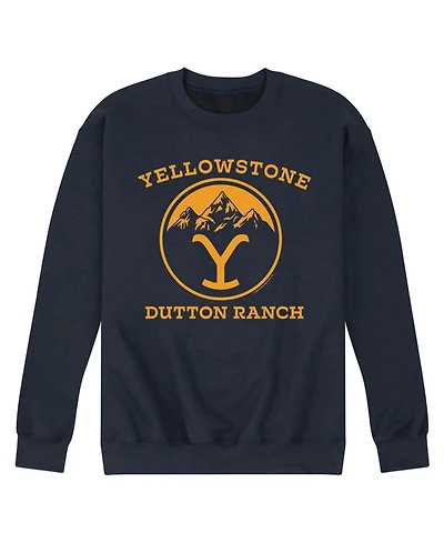 Men's Yellowstone Y Moutains Fleece Sweatshirt