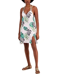 Miken Juniors' Printed Cover-Up Dress, Created for Macy's