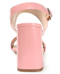Journee Collection Women's Adras Block Heel Sandals