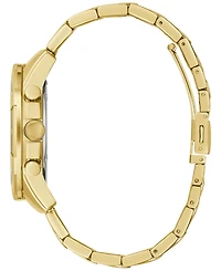 Caravelle designed by Bulova Men's Chronograph Gold Tone Stainless Steel Bracelet Watch 44mm