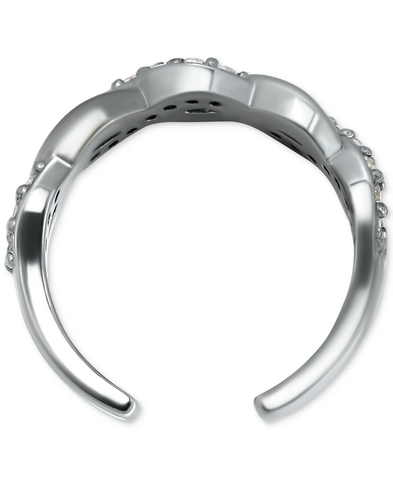 Giani Bernini Cubic Zirconia Infinity Toe Ring, Created for Macy's