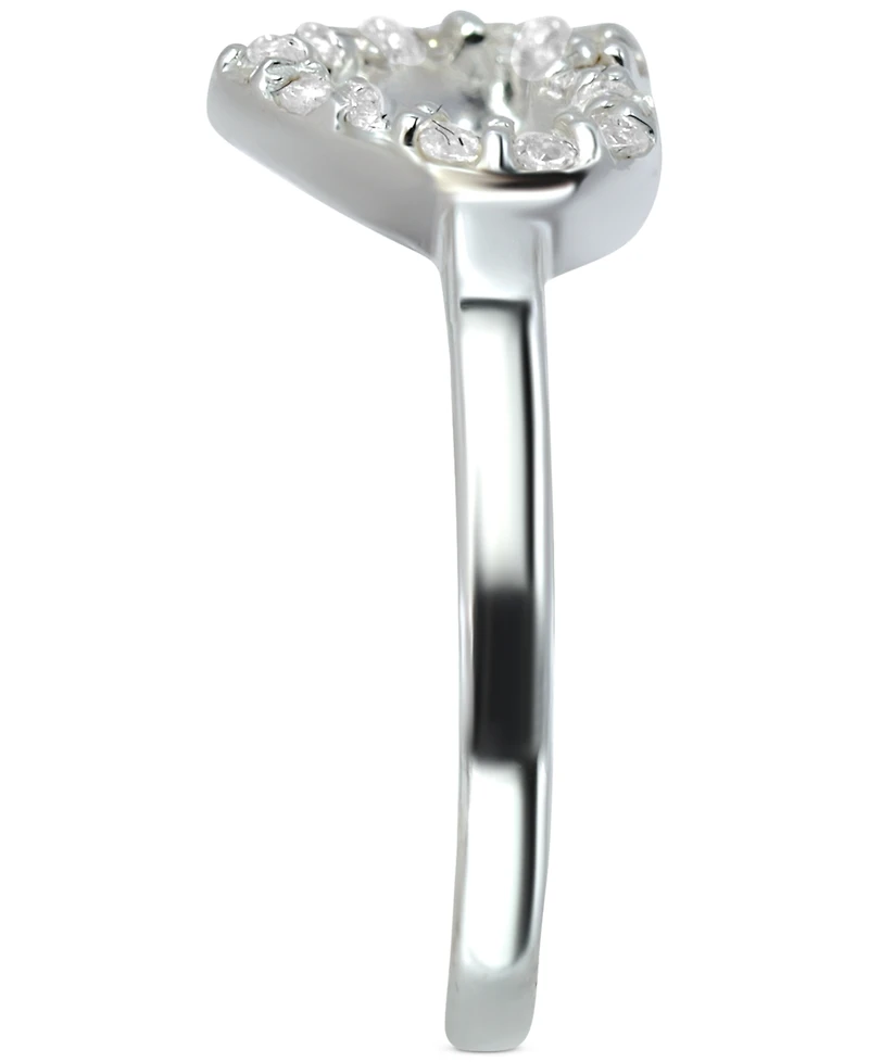 Giani Bernini Cubic Zirconia Heart Toe Ring, Created for Macy's