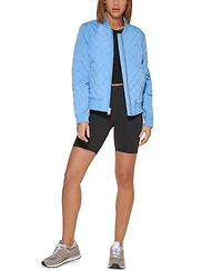 Levi's Women's Diamond Quilted Casual Bomber Jacket