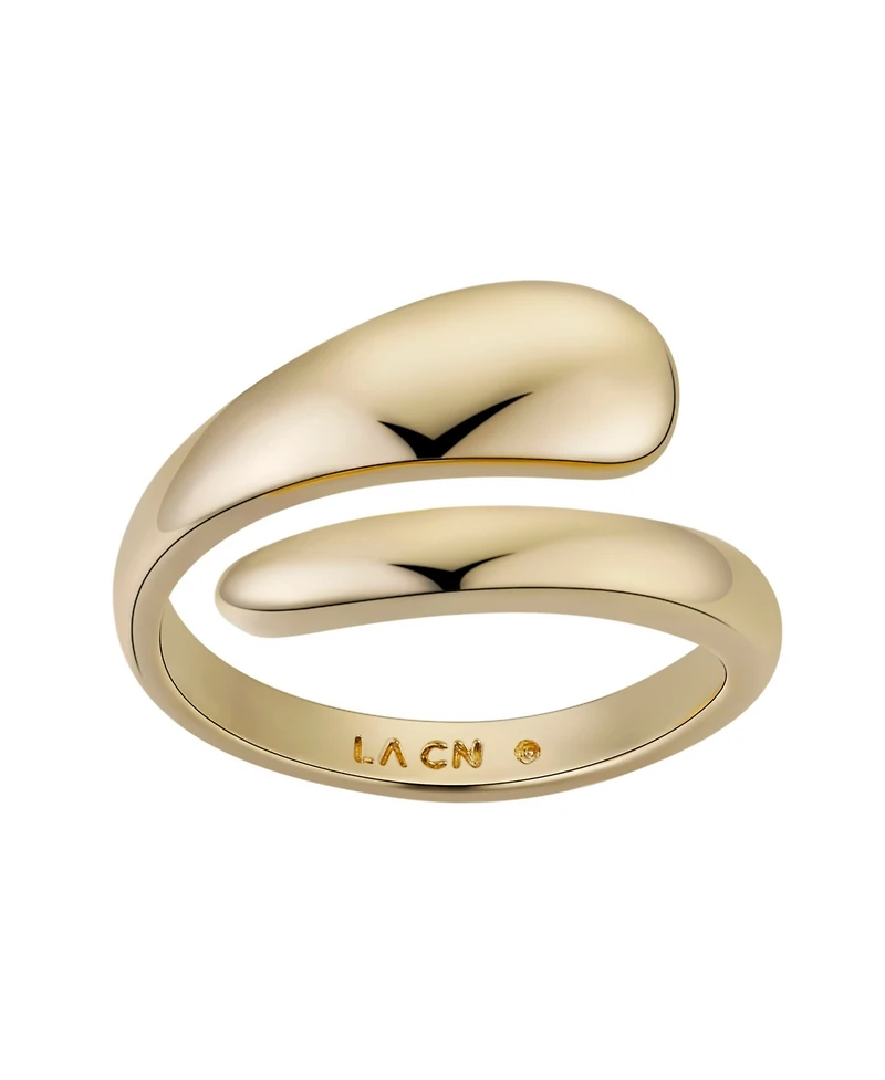 Unwritten 14K Gold Flash Plated Wrap Ring