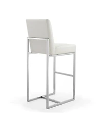 Manhattan Comfort Element Leatherette Upholstered Bar Stool