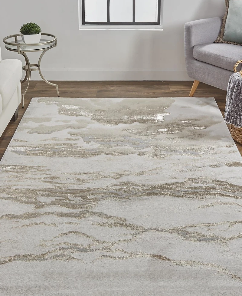Feizy Aura R3727 6'7" x 9'6" Area Rug