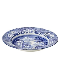 Spode Blue Italian Rim Soup Bowls, Set of 4