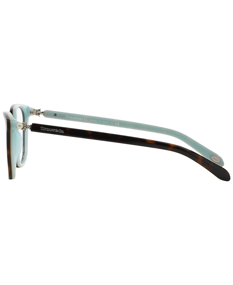 Tiffany & Co. TF2109BF Tiffany Aria Women's Square Low Bridge Fit Eyeglasses