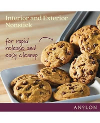 Anolon Advanced Nonstick 11" x 17" Baking Sheet & Roasting/Cooling Rack Set