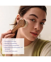 Province Apothecary Daily Glow Facial Dry Brush, 1.5 oz