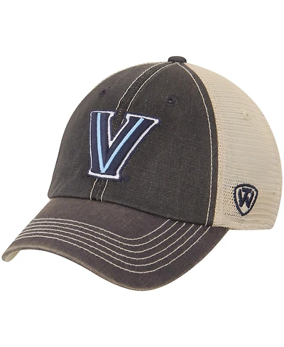 Men's Top of the World Black, Cream Villanova Wildcats Offroad Trucker Hat