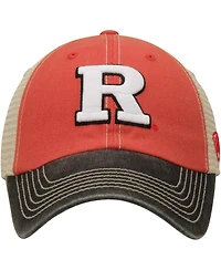 Men's Top of the World Scarlet, Tan Rutgers Scarlet Knights Offroad Trucker Hat