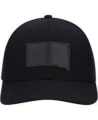 Men's Local Crowns South Dakota Blackout State Patch Trucker Snapback Hat