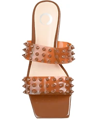 Journee Collection Women's Katari Lucite Sandals