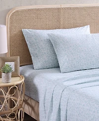 Tommy Bahama Home Koya Bay Cool Zone Cotton Percale 4 Piece Sheet Set, King