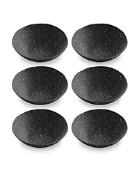 Abode Homewares 6.7" Orion Speckles 6-Piece Bowl Set, 26 oz