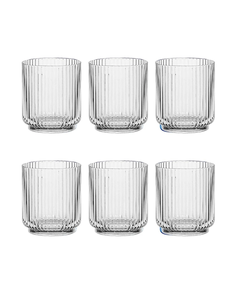 Abode Homewares Mesa Double Old Fashion Premium Acrylic Glasses