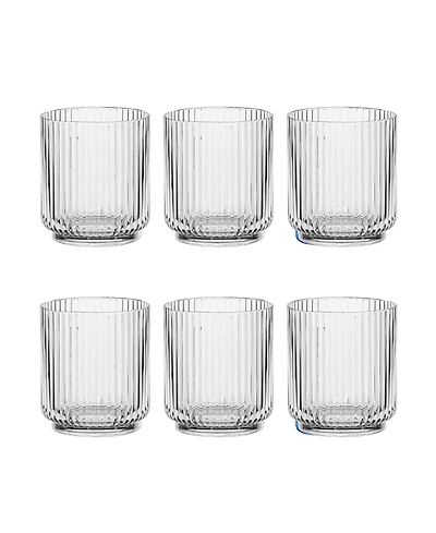 Abode Homewares Mesa Double Old Fashion Premium Acrylic Glasses