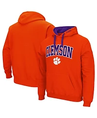 Colosseum Men's Clemson Tigers Big and Tall Arch Logo 2.0 Pullover Hoodie