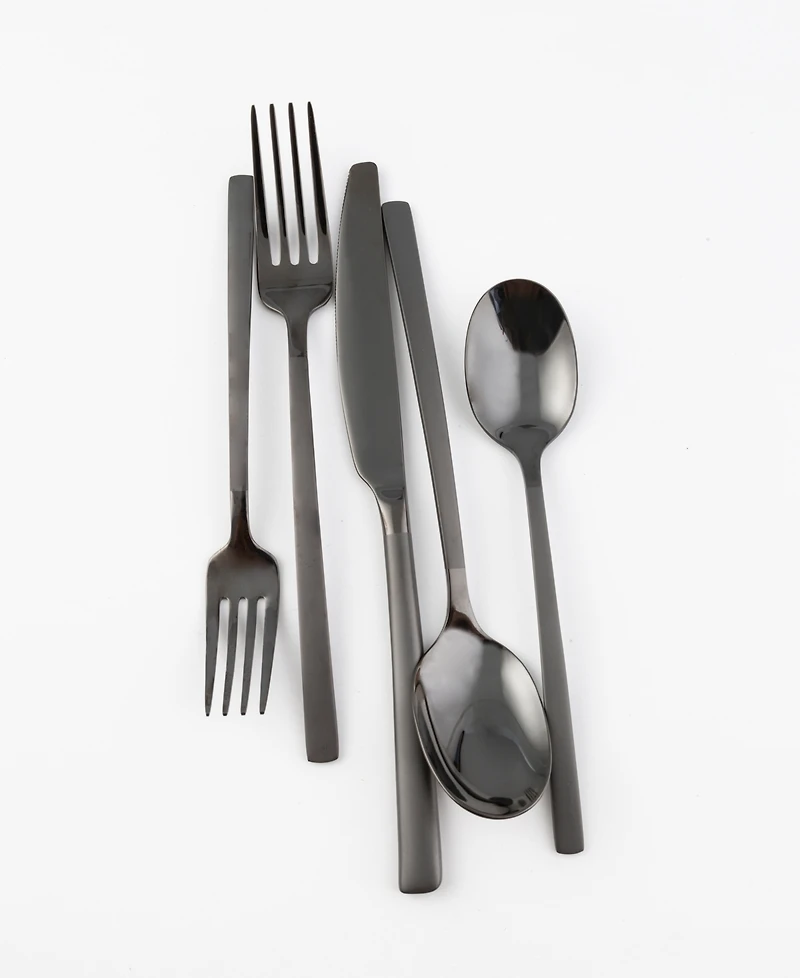 Cambridge Silversmiths Beacon Sand Mirror 20-Piece Flatware Set, Service for 4