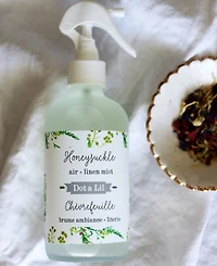 Dot & Lil Honeysuckle Air + Linen Mist, 8 oz.