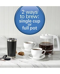 Hamilton Beach 2-Way Programmable Single Serve & 12-Cup Coffee Maker