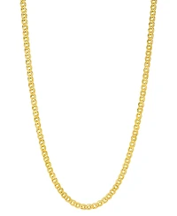 18" Nonna Link Chain Collar Necklace (2-9/10mm) in 14k Gold