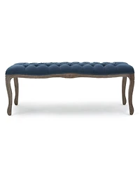 Tassia Traditional Button Tufted Bench