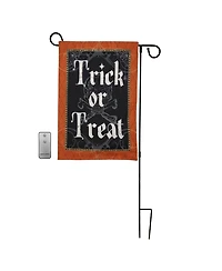 Lighted Metal Stand Outdoor Banner with Remote Control