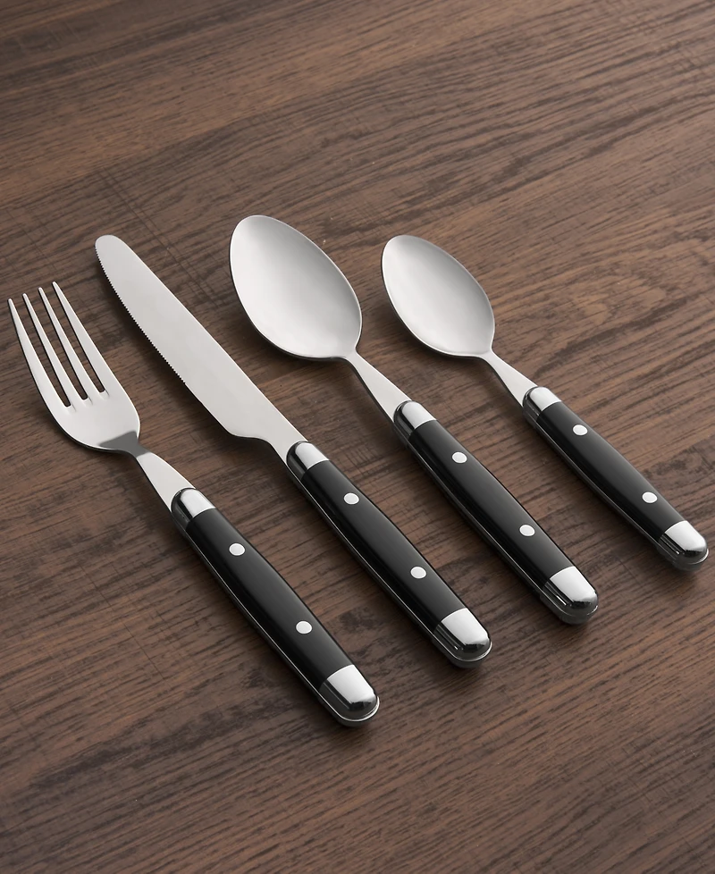 Cambridge Silversmiths Jubilee Mirror 16-Piece Flatware Set, Service for 4