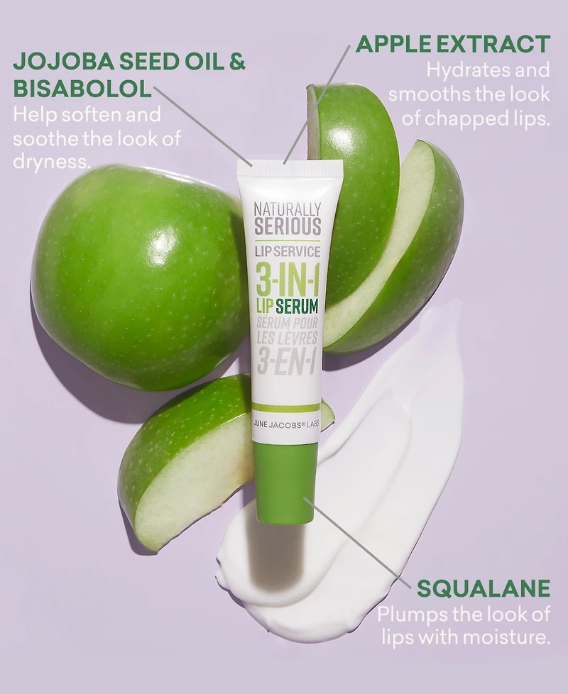 Naturally Serious Lip Service 3-In-1 Lip Serum