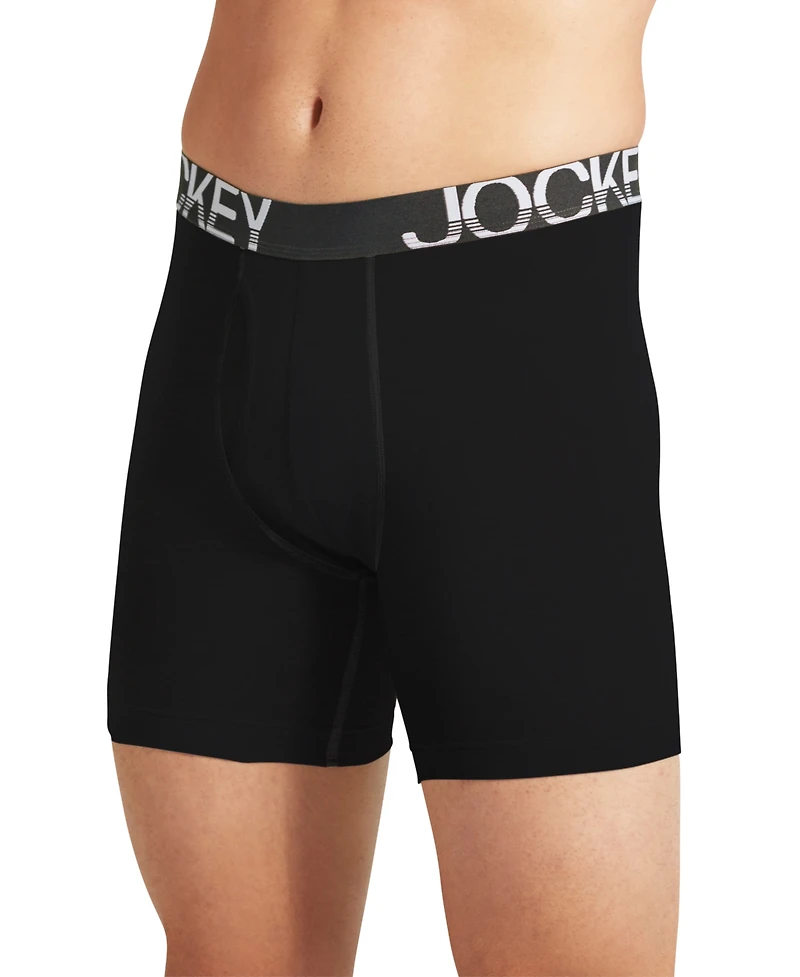 Jockey 3-Pack ActiveStretch 7" Boxer Briefs