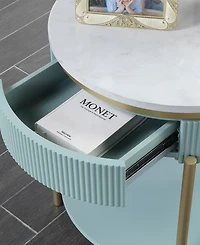 Marei 1 Drawer End Table