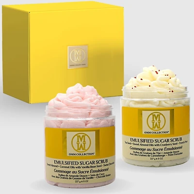 Omm Collection 2pc Sugar Scrub Set
