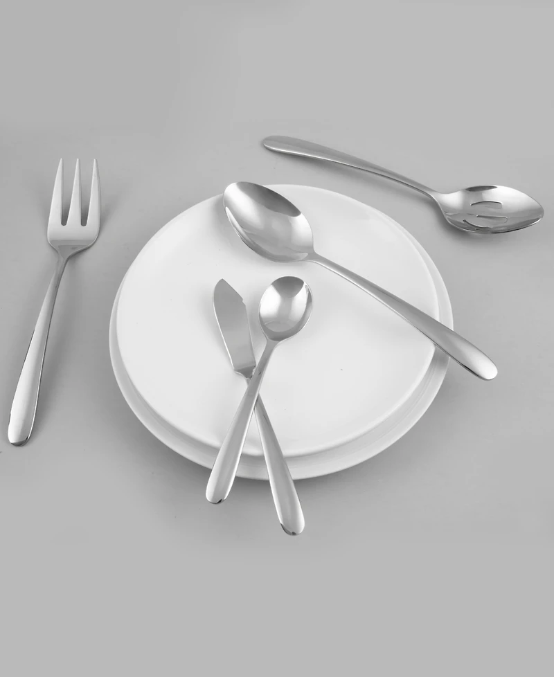 Cambridge Silversmiths Jude Mirror 45-Piece Flatware Set, Service for 8
