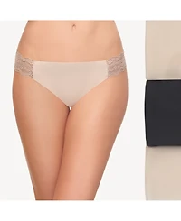 Women's B.Bare 3 Pack Thong Underwear 970367
