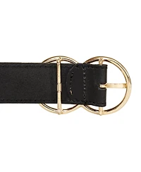 Lucky Brand Women's Double O Ring Leather Pant Belt