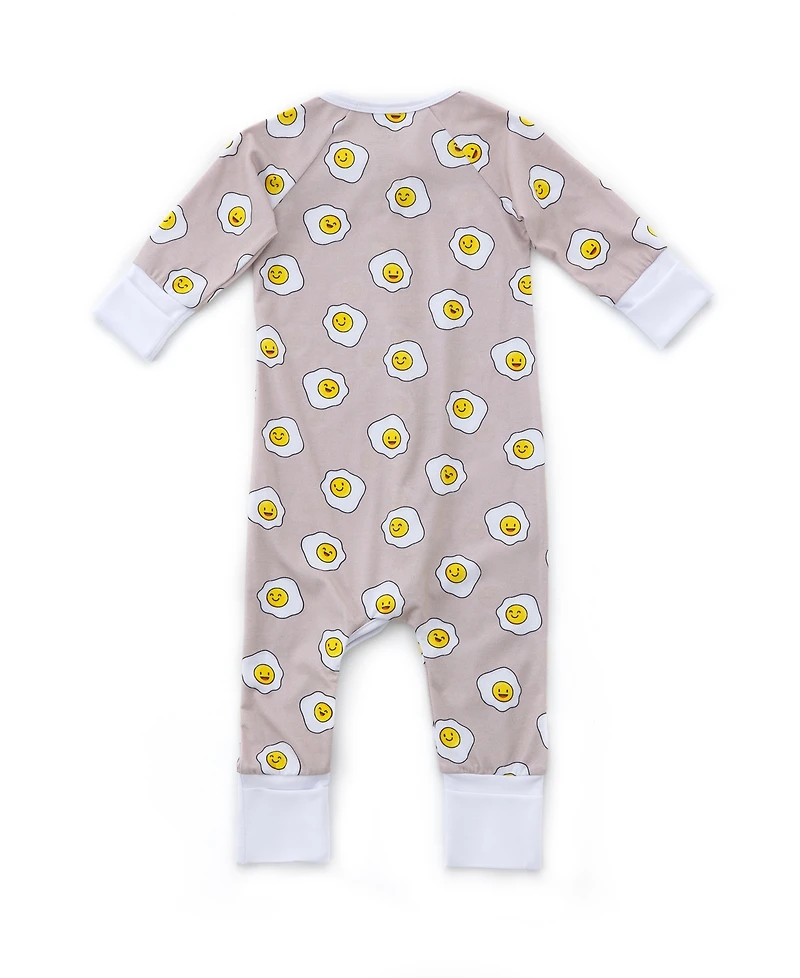 Earth Baby Outfitters Boys or Girls 2 Way Zippy Romper