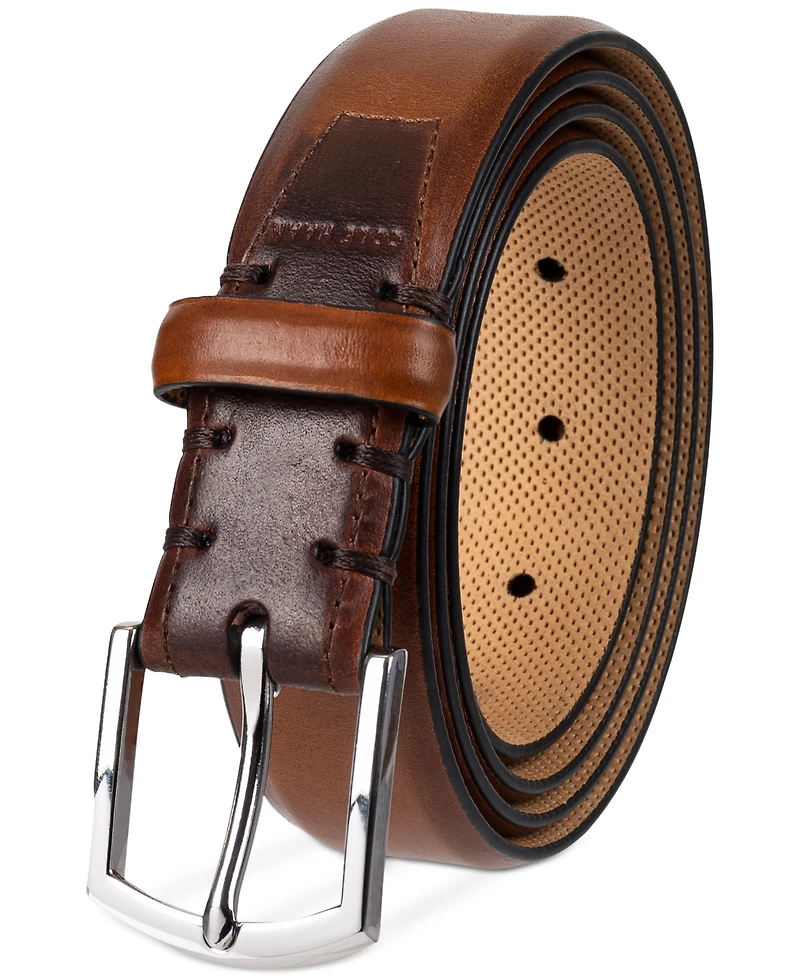 Cole Haan Men's Lewis Burnished Leather Dress Belt