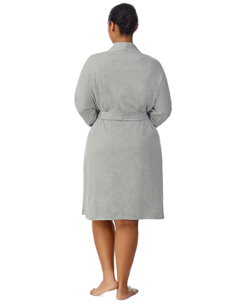Lauren Ralph Women's Plus Shawl-Collar Robe