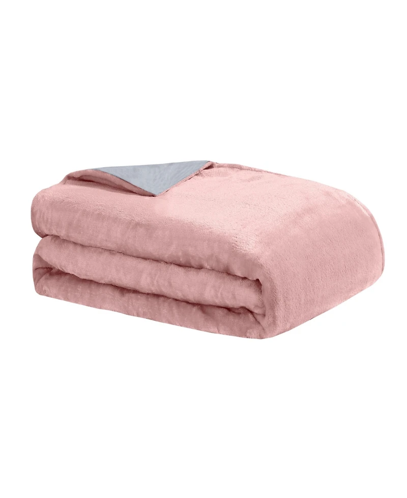 DreamLab Crystal Reversible Cooling Blanket with Removable Cover, 48" x 72"